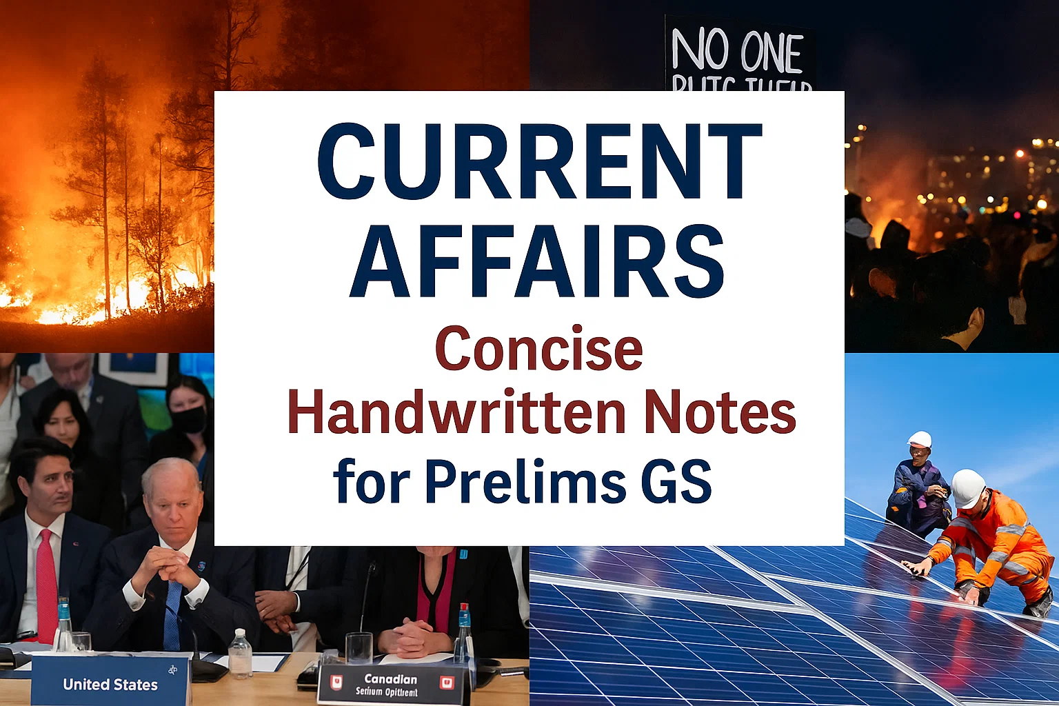 Current Affairs Complete Notes